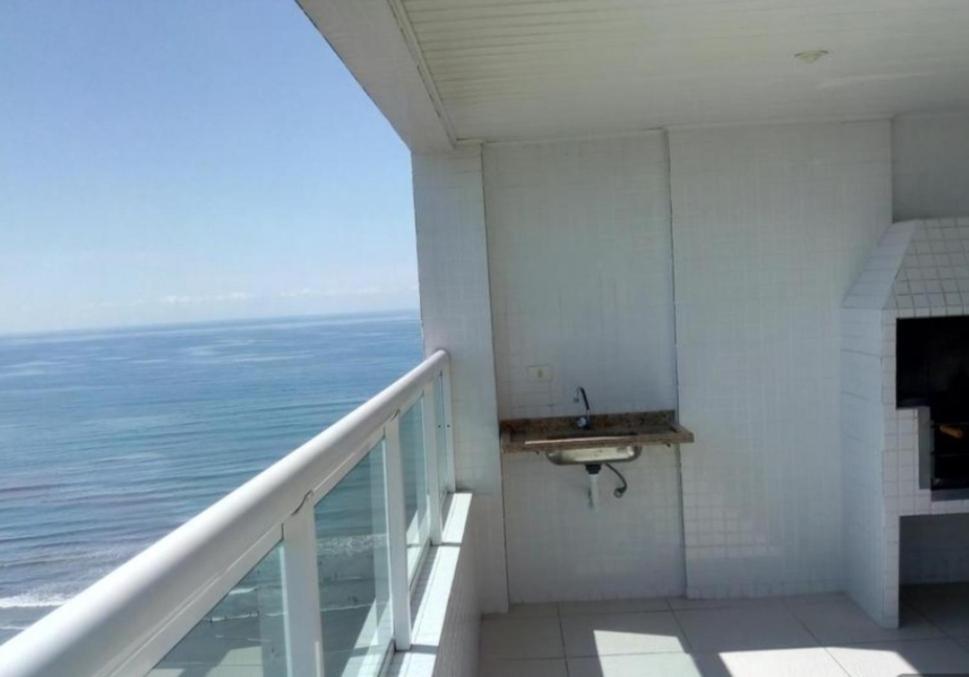 Lindo Apartamento Pe Na Areia Praia Grande  Exterior photo