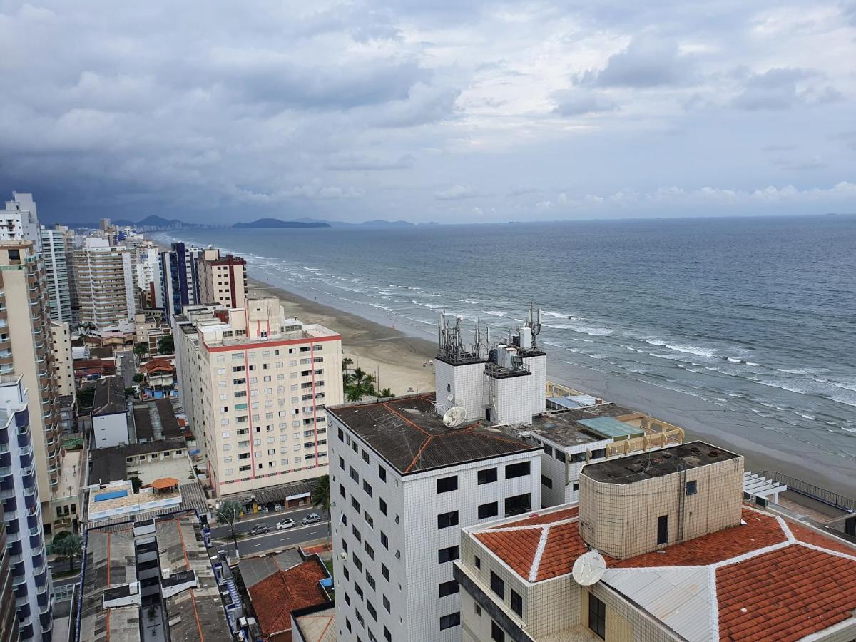 Lindo Apartamento Pe Na Areia Praia Grande  Exterior photo